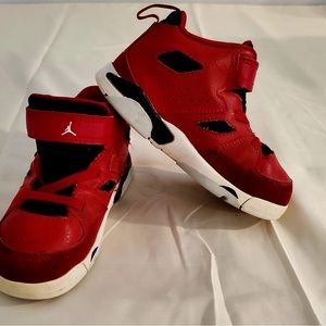 Pre-owned  Jordan Flight Club 91 Gym Red 8 c